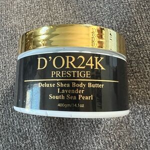 Prestige Deluxe Shea Body Butter - Gold and Black